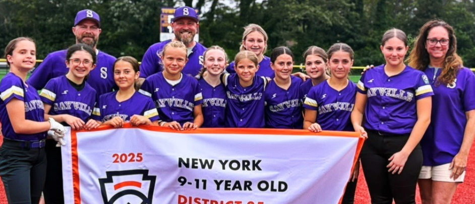 D35 11u Softball Champs: Sayville Little League